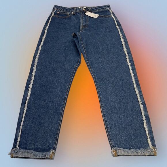 RUE 21 Women’s 6 Super High Rise MOM JEANS - Picture 1 of 6